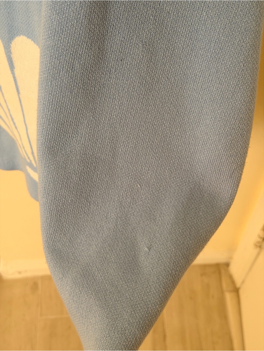 Light Blue Shell-Print Mini Dress - Picture 3 of 9